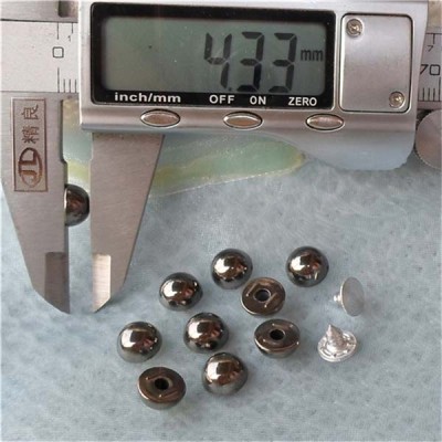 Q014 Round plastic rivets 8x4.5mm 1000pcs/bag