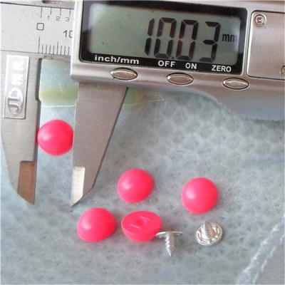 Q015 Dome Plastic Rivets 10x5mm 1000pcs/bag