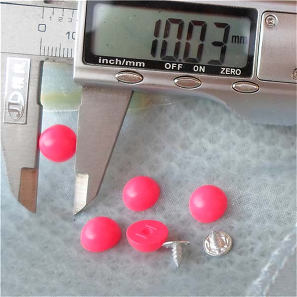 Q015 Dome Plastic Rivets 10x5mm 1000pcs/bag