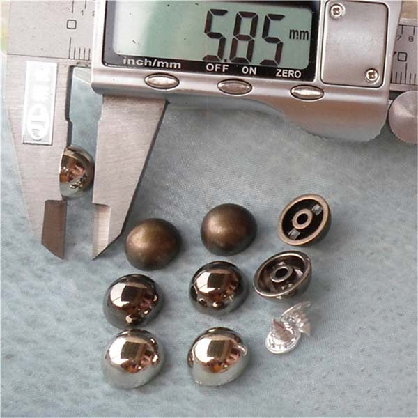 Q016 Dome Plastic Rivets 12x6mm 1000pcs/bag