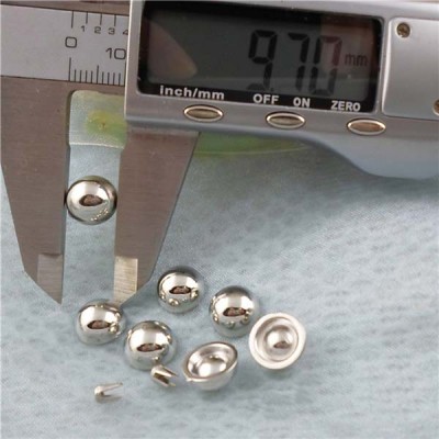 Q053 Dome Plastic Rivets 10x5mm 1000pcs/bag