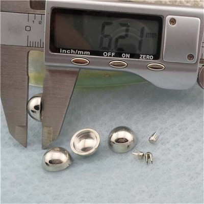 Q054 Dome Plastic Rivets 12x6mm 1000pcs/bag