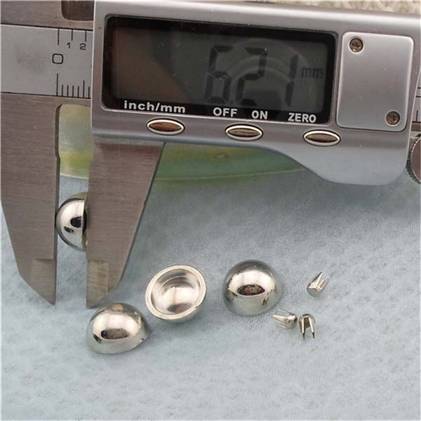 Q054 Dome Plastic Rivets 12x6mm 1000pcs/bag