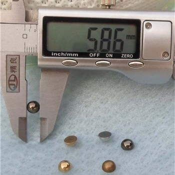 Q093 Dome Plastic Rivets 6x3mm 1000pcs/bag