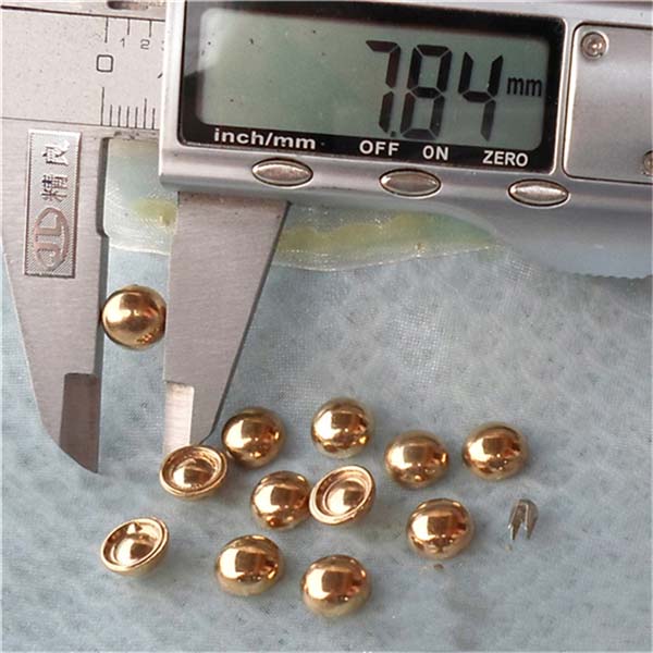 Q096 Dome Plastic Rivets 8x4mm 1000pcs/bag
