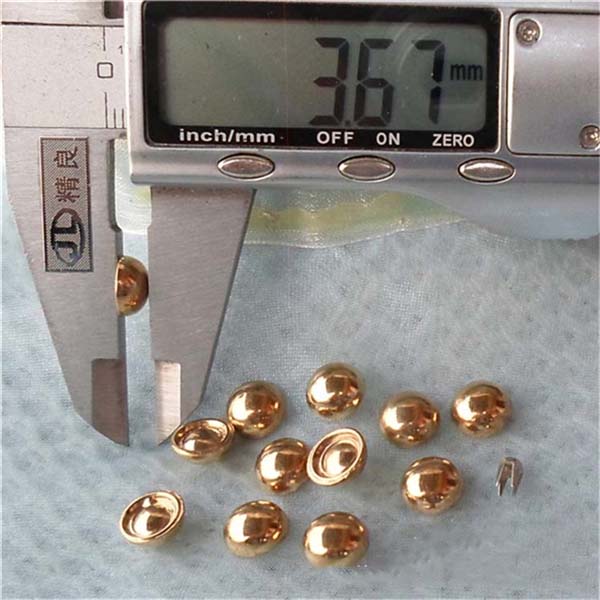 Q096 Dome Plastic Rivets 8x4mm 1000pcs/bag