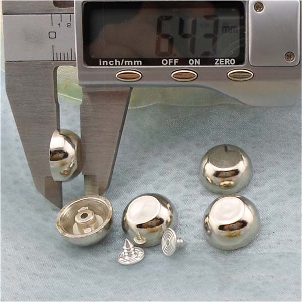 Q109 Dome Plastic Rivets 15x6.5mm 1000pcs/bag