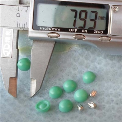 Q127 Dome Plastic Rivets 8x4mm 1000pcs/bag