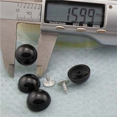 Q181 Dome Plastic Rivets 16x8mm 1000pcs/bag