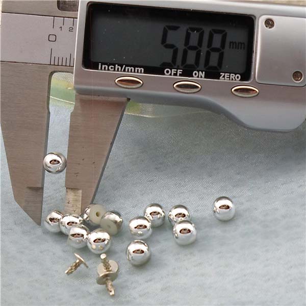 Q205 Dome Plastic Rivets 6x5mm 1000pcs/bag