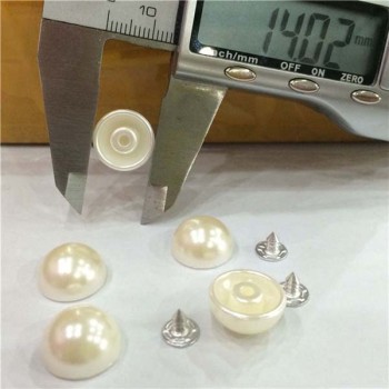 Q235 Dome Plastic Rivets 14x7.5mm 1000pcs/bag