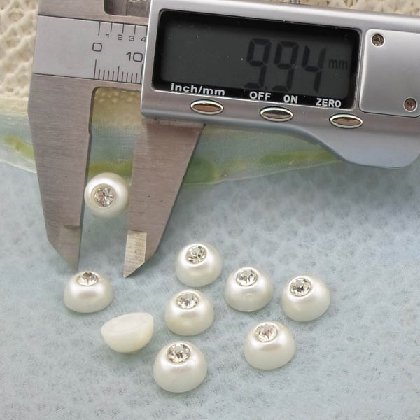 Q268 Dome ABS Rivets 10x6mm 1000pcs/bag