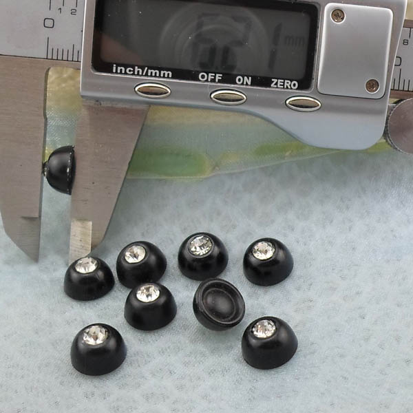 Q268 Dome ABS Rivets 10x6mm 1000pcs/bag