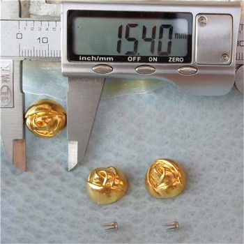 Q111 Flower Shaped ABS Rivets 15x15mm 1000pcs/bag