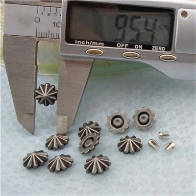 Q157 Custom ABS Rivets 9.5x9.5mm 1000pcs/bag