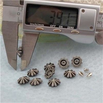 Q157 Custom ABS Rivets 9.5x9.5mm 1000pcs/bag