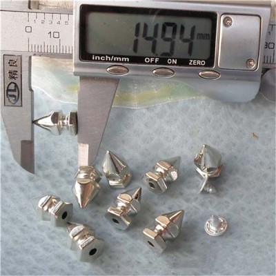 Q011 Hex Plastic ABS Rivets 8x15mm 1000pcs/bag