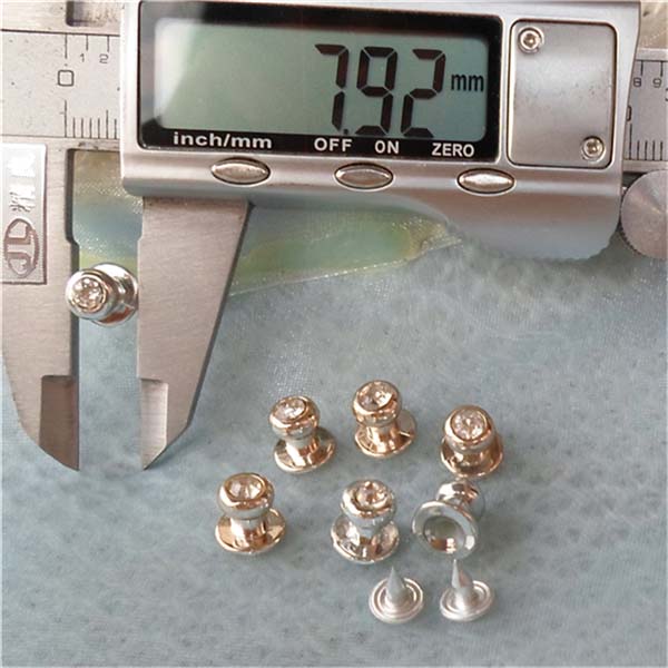 Q100 Nipple A Diamond Plastic Rivets 8x6x8.5mm 1000pcs/bag