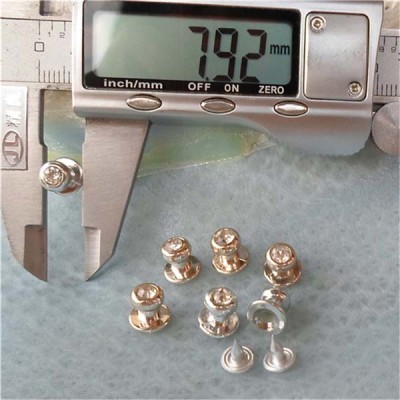 Q100 Nipple A Diamond Plastic Rivets 8x6x8.5mm 1000pcs/bag