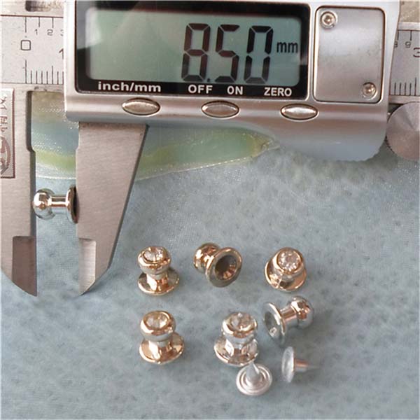 Q100 Nipple A Diamond Plastic Rivets 8x6x8.5mm 1000pcs/bag