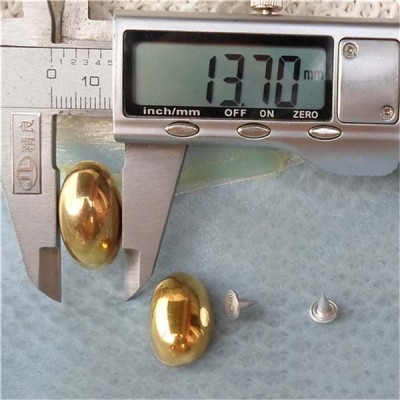 Q107 Oval Plastic Rivets 22x14mm 100pcs/bag