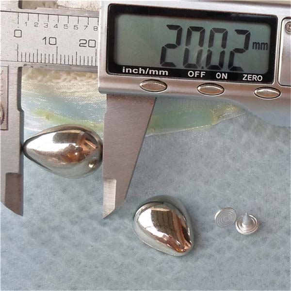 Q108 Drop Plastic Rivets 22x15mm 1000pcs/bag