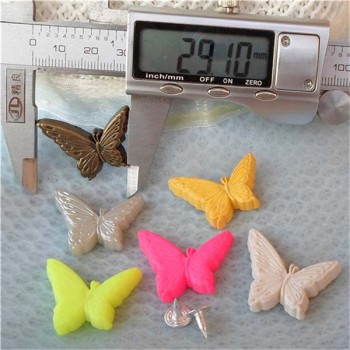 Q113 Butterfly Plastic Rivets 22x29mm 100pcs/bag