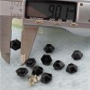 Q207 Six Facets Plastic Rivets 10x5mm 1000pcs/bag