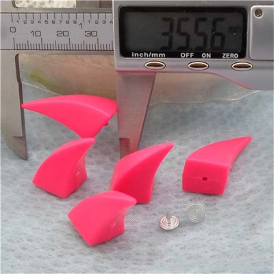 Q03135 Ox horn plastic rivets 14x35mm 100pcs/bag