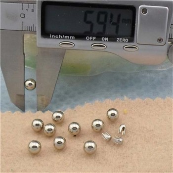 Q052 Round/Pearl Plastic Rivets 6mm 1000pcs/bag