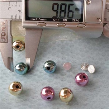 Q142 Round/Pearl Plastic Rivets 10mm 1000pcs/bag