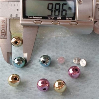 Q142 Round/Pearl Plastic Rivets 10mm 1000pcs/bag