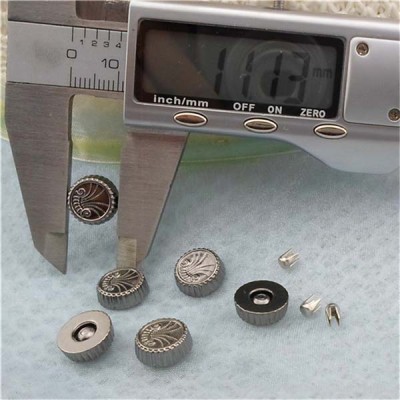 Q155 Round Plastic Rivets 11x4mm 1000pcs/bag