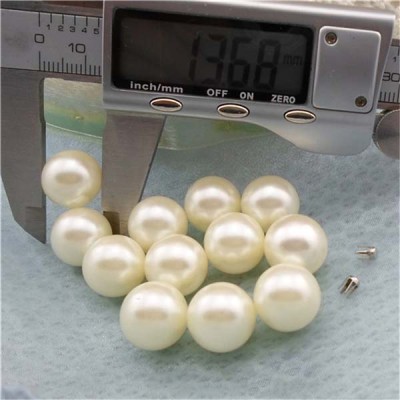 Q163 Round/Pearl Plastic Rivets 14mm 1000pcs/bag