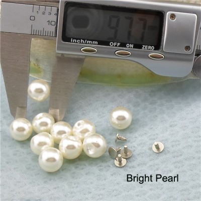 Q184 Round/Pearl Plastic Rivets 10mm 1000pcs/bag