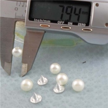 Q185 Round/Pearl Plastic Rivets 8mm 1000pcs/bag