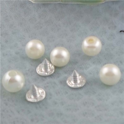 Q185 Round/Pearl Plastic Rivets 8mm 1000pcs/bag