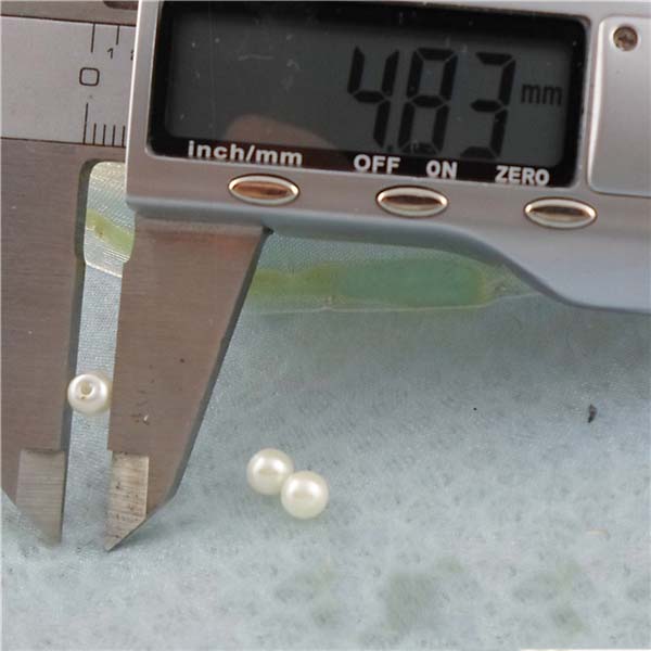 Q187 Round/Pearl Plastic Rivets 5mm 1000pcs/bag