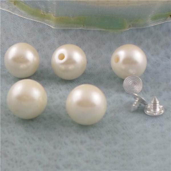 Q188 Round/Pearl Plastic Rivets 14mm 1000pcs/bag