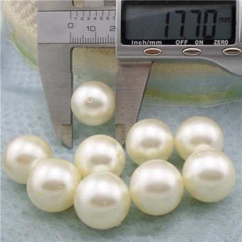 Q208 Round/Pearl Plastic Rivets 18mm 100pcs/bag