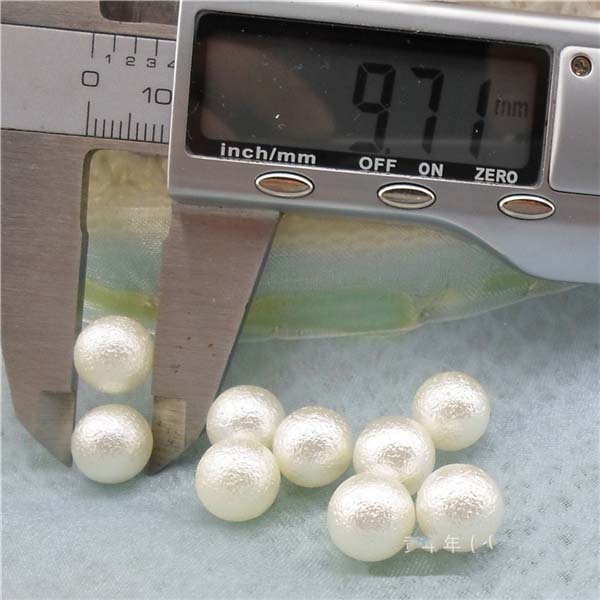 Q209 Pearl Plastic Rivets 10mm 1000pcs/bag