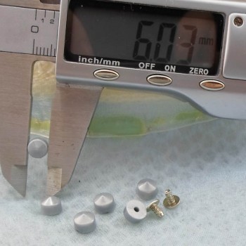 Q244 Round Plastic Rivets 6x4mm 1000pcs/Bag