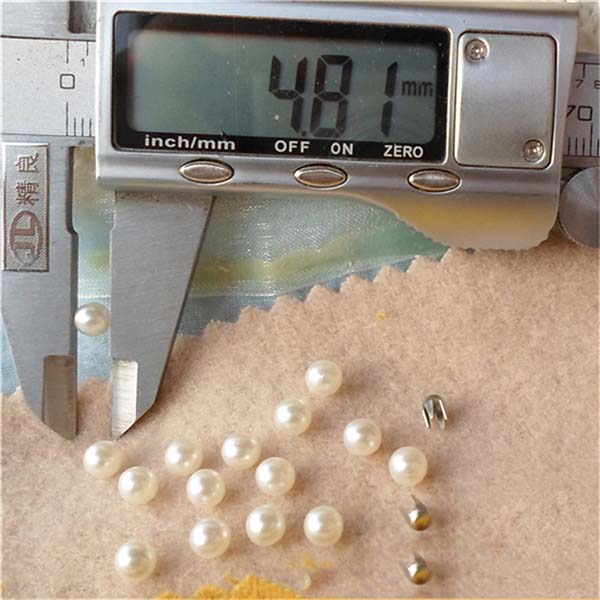QR005 Round/Pearl Plastic Rivets 5mm 1000pcs/bag