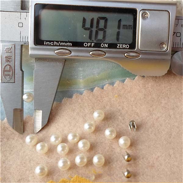 QR005 Round/Pearl Plastic Rivets 5mm 1000pcs/bag