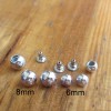 X0008 Round/Pearl Plastic Rivets 8mm 1000pcs