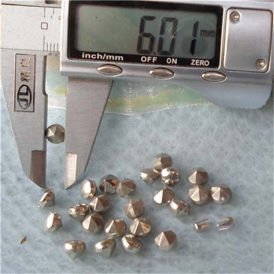Q044 Six Facets ABS Rivets 6x5mm 1000pcs/bag