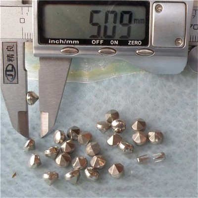 Q044 Six Facets ABS Rivets 6x5mm 1000pcs/bag