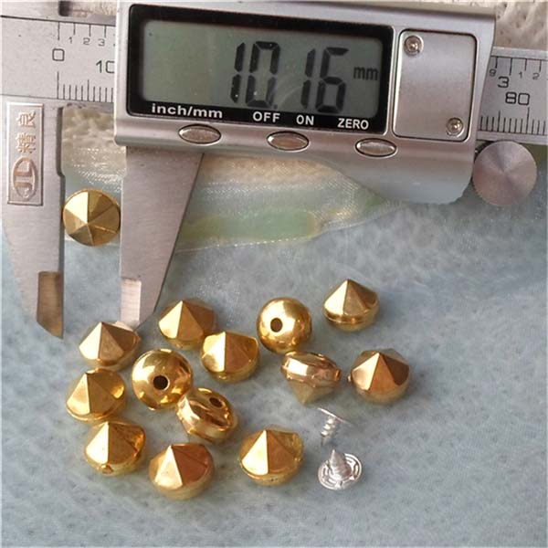 Q148 Six Facets Custom ABS Rivets10x9mm 1000pcs/bag