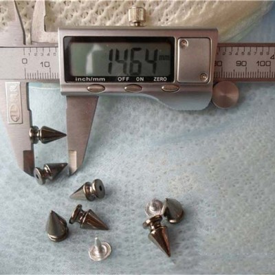 Q007 Tree ABS Silver Rivets 8x14mm 1000pcs/bag