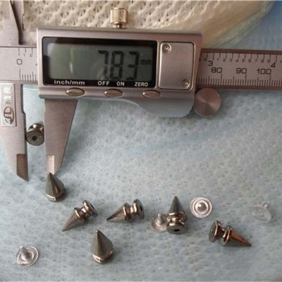 Q007 Tree ABS Silver Rivets 8x14mm 1000pcs/bag